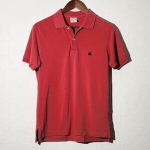Brooks Brothers 346 Men's Short Sleeve Polo Shirt Size Small